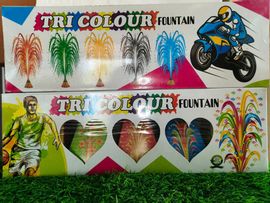 Tri Color Fountain 5 pcs
