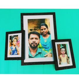 3 photo frame combo