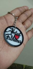 Real 4D Keychains