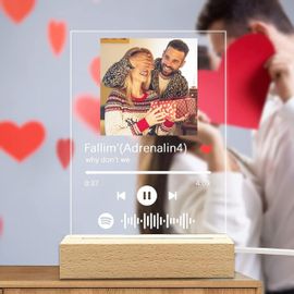 Valentine Special*Spotify Photo Lamp*