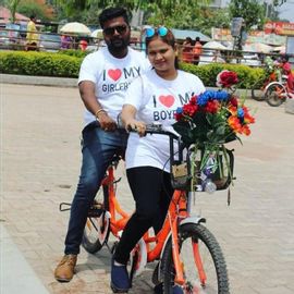 couple T shirt round neck