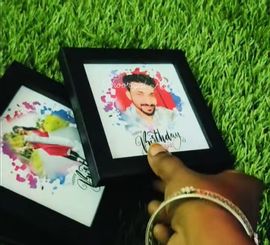 4x4 photo frame