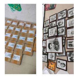 Premium Pencil Art Frame