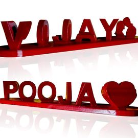 3D Alphabet Name