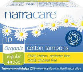 NATRACARE organic tampons regular  10