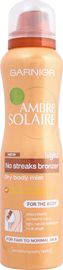 AMBRE SOLAIRE self tan body mist LS 150ml