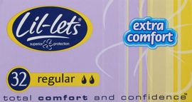 LIL-LETS non-applicator tampons regular  32