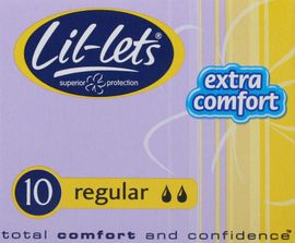 LIL-LETS non-applicator tampons regular  10
