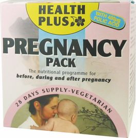 HEALTH+PLUS daily packs 28 days supply sachets pregnancy pack  28