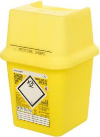 SHARPSAFE disposal unit yellow 4ltr