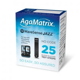 WAVESENSE JAZZ blood glucose test strips  25