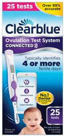 CLEARBLUE ovulation test kit connected digital  25