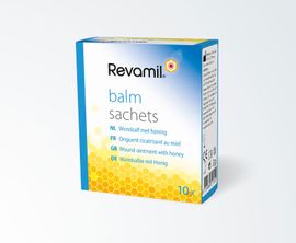 REVAMIL balm wound ointment with honey sachets 2g 10