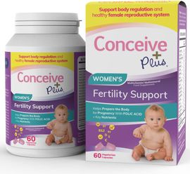 CONCEIVE PLUS fertility support capsules for women  60