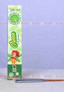10 Cm  Green Sparklers