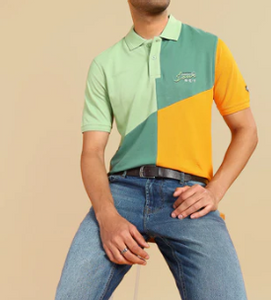 Color Block Polo