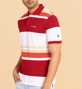 Color Block Polo
