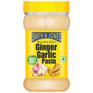 Smith & Jones Ginger Garlic Paste, 475 g Bottle..