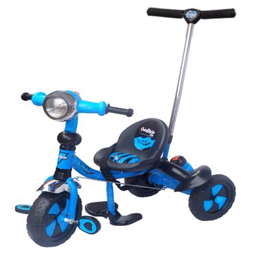 Funridide Tricycle with Parental Handle - Blue