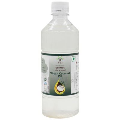 Arya Organic Virgin Coconut Oil - Certified, 500 ml