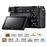 Sony Alpha ILCE 6000Y 24.3 MP Mirrorless Digital SLR Camera with 16-50 mm and 55-210 mm Zoom Lenses (APS-C Sensor, Fast Auto Focus, Eye AF) - Black